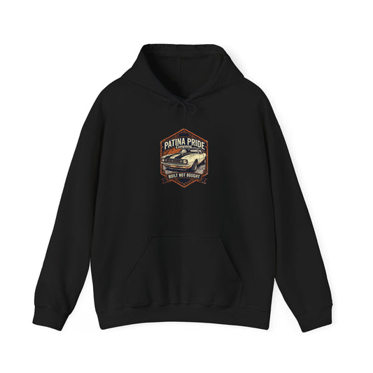 Patina Pride Vintage Car Hoodie — 'Patina Pride' Classic Automotive Sweatshirt