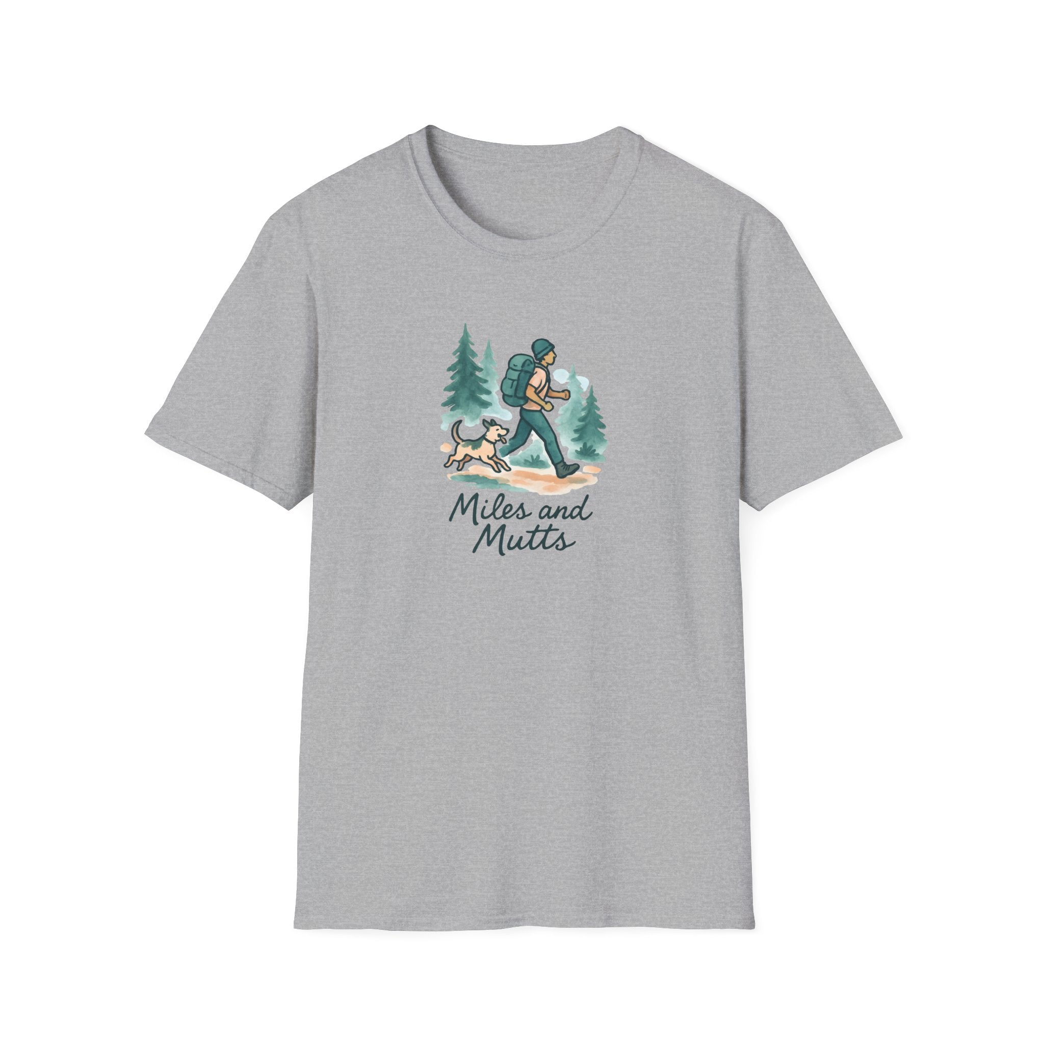 Hiker and Dog Trek T-Shirt