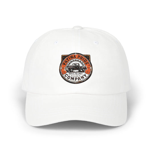 Vintage Surf Co. Embroidered Dad Cap — Surfboard Logo Baseball Hat