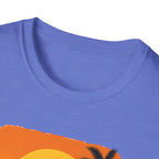 Sunset Surfer on Beach T-Shirt