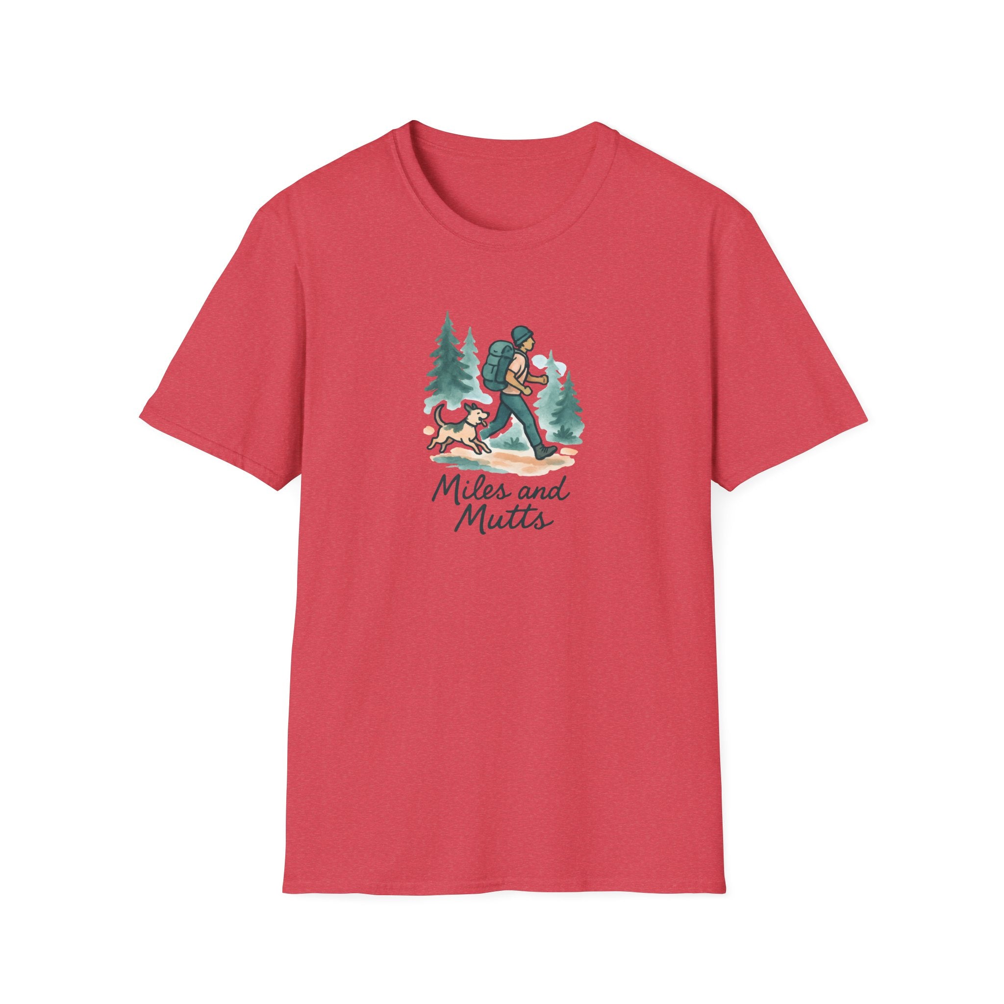 Hiker and Dog Trek T-Shirt