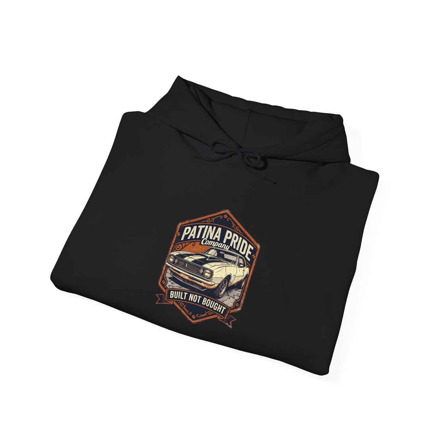 Patina Pride Vintage Car Hoodie — 'Patina Pride' Classic Automotive Sweatshirt