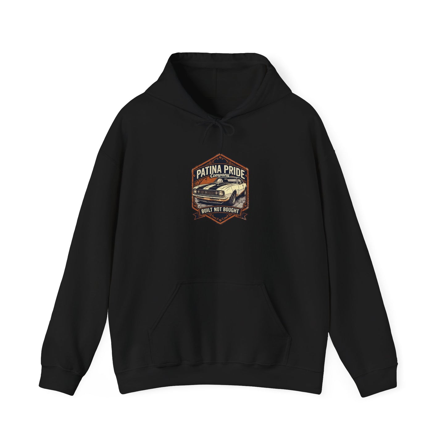 Patina Pride Vintage Car Hoodie — 'Patina Pride' Classic Automotive Sweatshirt